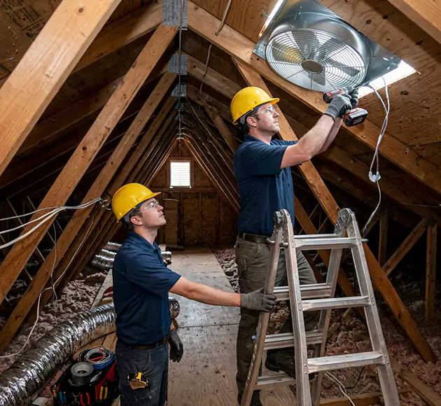 Professional Attic Fan Installation: Your Local Ventilation Team in Fitchburg, MA