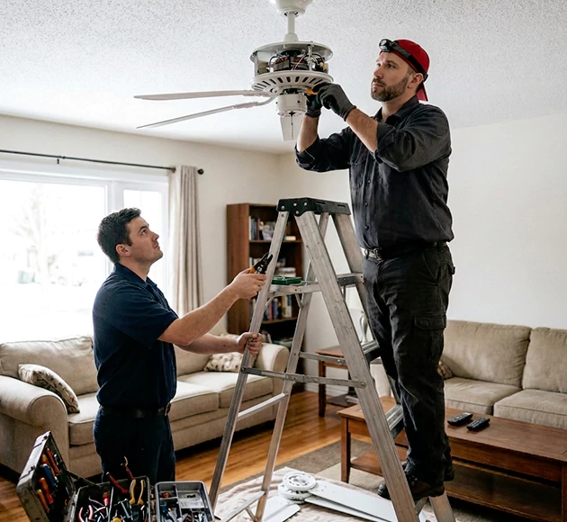 Professional Ceiling Fan Repair: Your Local Fan Specialist in Fitchburg, MA